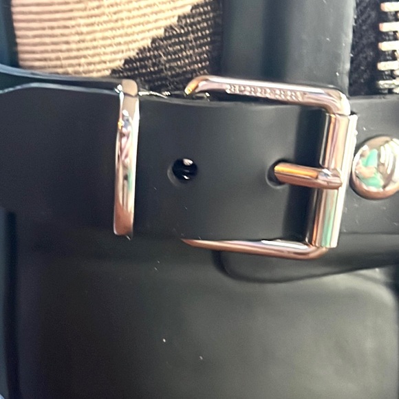 Burberry Zane Vintage Check Harness Rain Boots 👢 Excellent Condition Size 7 37 - Picture 16 of 16